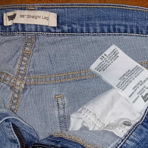 women's Levi's 505 straight leg - Picture 3 of 7